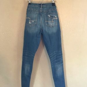 American Eagle hi rise Jeggings. Size 8 extra long